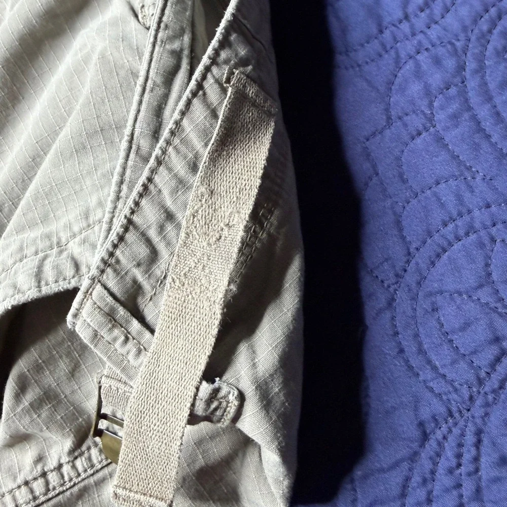 Polo Jeans Co Ralph Lauren Mens 40x12 Cargo Military Shorts Khaki Utility Hiking